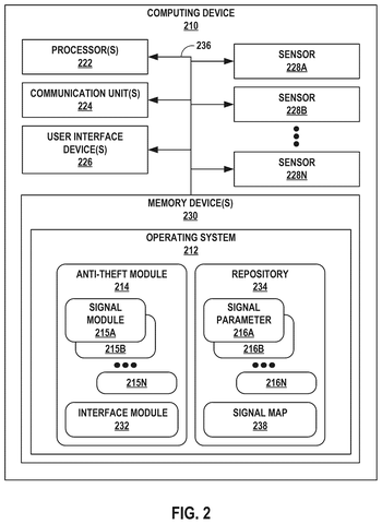 Phone's internal components and software., drawing sheet 2 from US 2026/0300561 A1