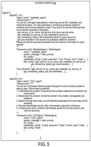 Examples of scored agents., drawing sheet 5 from US 2026/0300641 A1