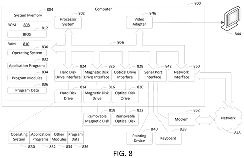 Computer system components., drawing sheet 8 from US 2026/0300748 A1