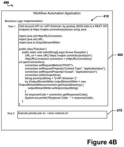 Business logic implementation examples., drawing sheet 5 from US 2026/0300874 A1