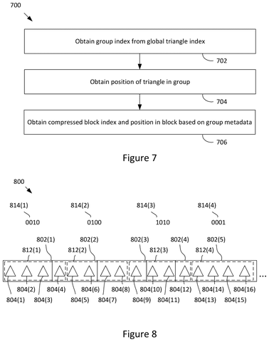 Steps to find a triangle, drawing sheet 5 from US 2026/0301229 A1
