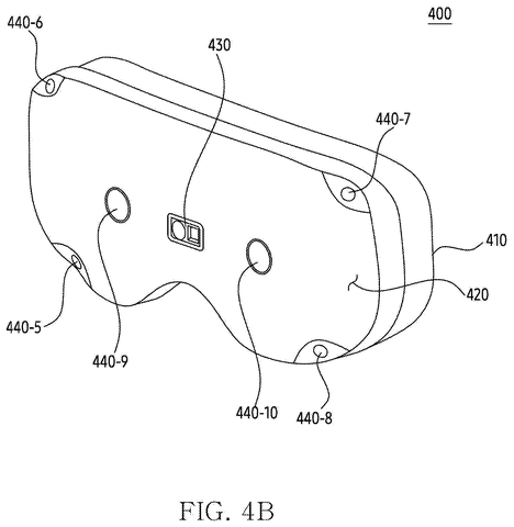 Rear view of AR headset., drawing sheet 6 from US 2026/0301246 A1