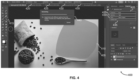 Generating cloned objects in an image., drawing sheet 4 from US 2026/0301257 A1