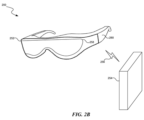 Smart glasses communicating with a device., drawing sheet 3 from US 2026/0301291 A1