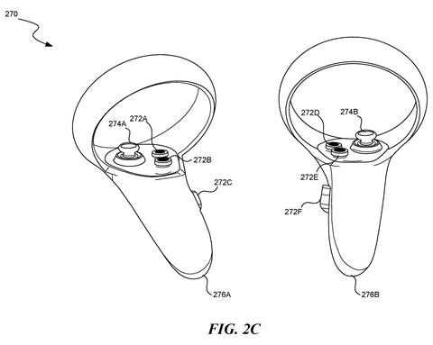 Virtual reality headset controllers., drawing sheet 4 from US 2026/0301291 A1