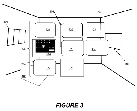 Virtual room with depth-enabled media., drawing sheet 3 from US 2026/0301310 A1