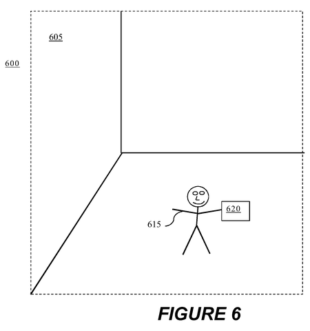 Person viewing a 3D environment., drawing sheet 6 from US 2026/0301310 A1