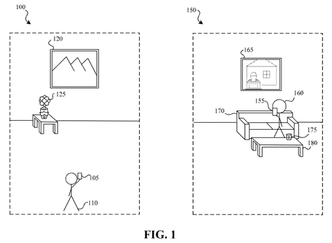 Person photographing real-world objects., drawing sheet 1 from US 2026/0301340 A1