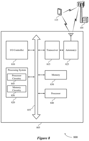 Cell tower and phone components., drawing sheet 8 from US 2026/0301341 A1