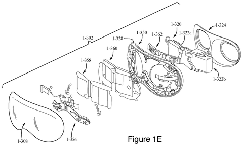 Exploded view of headset internals., drawing sheet 4 from US 2026/0301350 A1