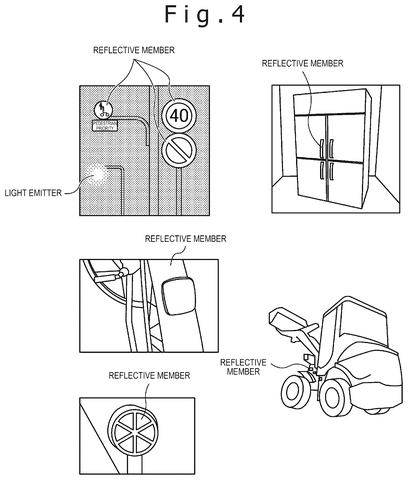 Examples of reflective objects., drawing sheet 4 from US 2026/0301360 A1