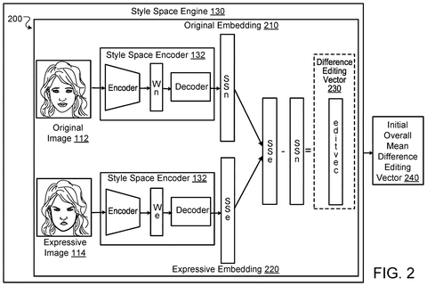Style space engine, difference editing vector., drawing sheet 2 from US 2026/0301464 A1