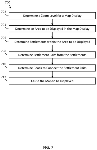 Map display process with roads., drawing sheet 7 from US 2026/0301607 A1