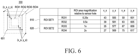 Region of interest settings., drawing sheet 5 from US 2026/0301627 A1