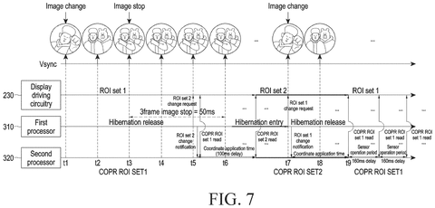 Image compensation timing diagram., drawing sheet 6 from US 2026/0301627 A1