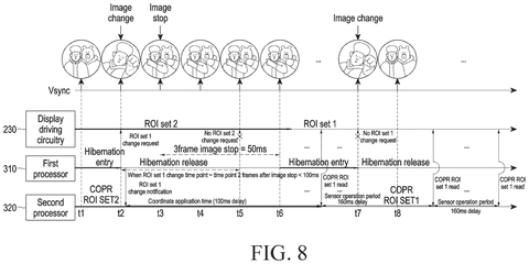 Image compensation timing, second scenario., drawing sheet 7 from US 2026/0301627 A1