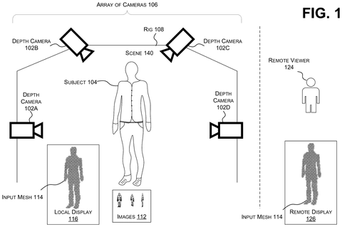 3D video call system, drawing sheet 1 from US 2026/0301936 A1