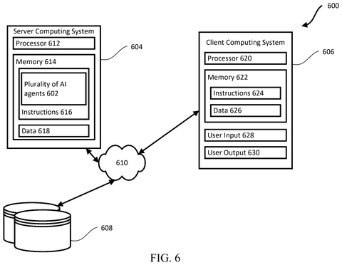 Server, client, and data storage., drawing sheet 6 from US 2026/0303483 A1