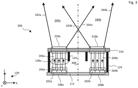 Another light emitter configuration., drawing sheet 3 from US 2026/0303941 A1