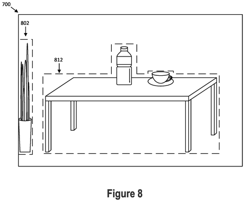 Image with saliency regions., drawing sheet 8 from US 2026/0303951 A1