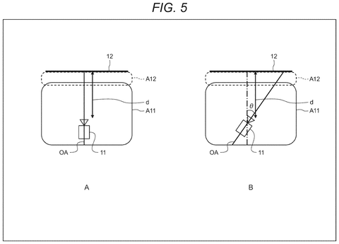 Camera distance and angle to display., drawing sheet 5 from US 2026/0303960 A1