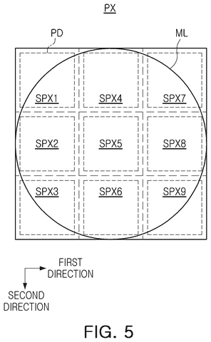 Single pixel sub-pixel layout, drawing sheet 5 from US 2026/0303996 A1