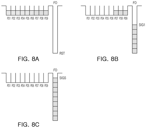 Photodiode charge levels, drawing sheet 8 from US 2026/0303996 A1