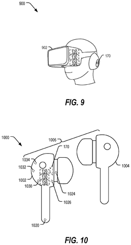 Headphones with sensors and speakers, drawing sheet 8 from US 2026/0304060 A1