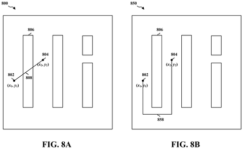 Phone path through an area., drawing sheet 8 from US 2026/0304066 A1