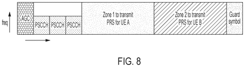 Frequency and time resource zones, drawing sheet 8 from US 2026/0304371 A1