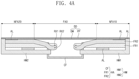 Foldable display in unfolded state., drawing sheet 7 from US 2026/0304659 A1