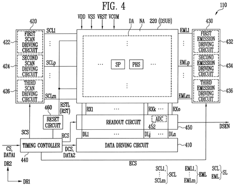 Screen controls and scanner wiring, drawing sheet 5 from US 2026/0305960 A1