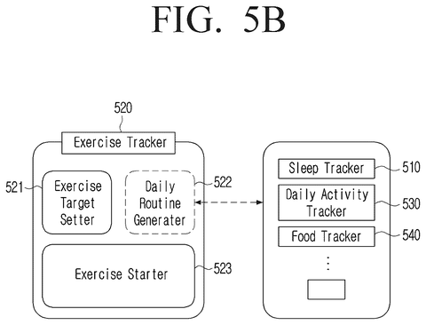 Workout routine generator tool, drawing sheet 8 from US 2026/0306909 A1