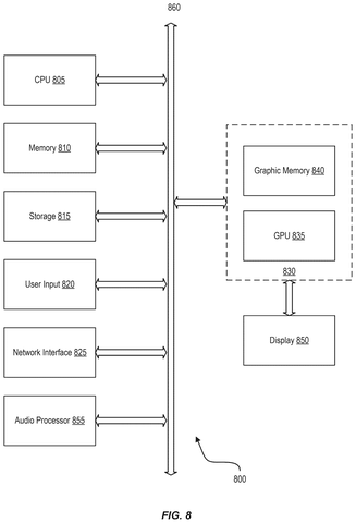 Computer hardware inside a console, drawing sheet 8 from US 2026/0306946 A1