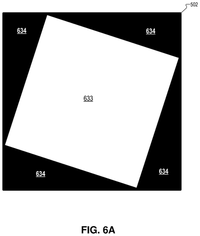 Angled active pixel region, drawing sheet 6 from US 2026/0309985 A1