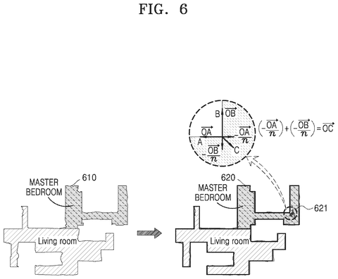 Straightening rough map borders, drawing sheet 6 from US 2026/0310206 A1