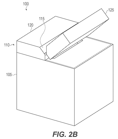 Assistant with top panel opened further, drawing sheet 3 from US 2026/0310290 A1