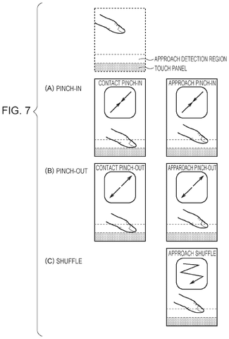 Contact and hover finger gestures, drawing sheet 7 from US 2026/0310347 A1