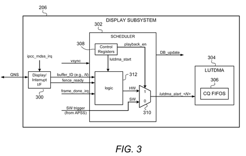 Screen controls for playing video, drawing sheet 3 from US 2026/0310394 A1
