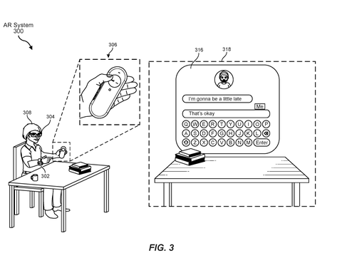 Typing on virtual keyboard, drawing sheet 3 from US 2026/0310401 A1