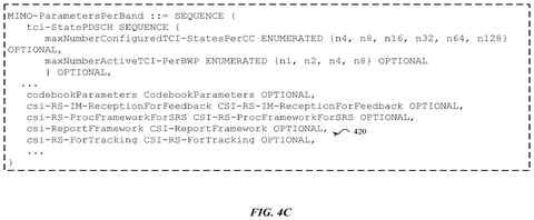 Antenna settings list, drawing sheet 6 from US 2026/0310516 A1