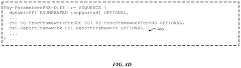 Radio frequency settings list, drawing sheet 7 from US 2026/0310516 A1