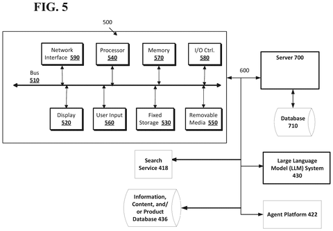 Computer hardware running search software, drawing sheet 6 from US 2026/0310662 A1