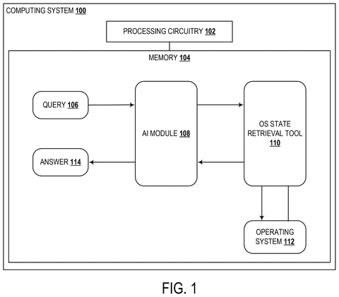 How the AI answers questions, drawing sheet 1 from US 2026/0310693 A1