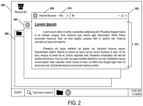 Open windows on a computer screen, drawing sheet 2 from US 2026/0310693 A1