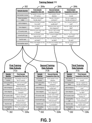 Example training questions and answers, drawing sheet 3 from US 2026/0310694 A1
