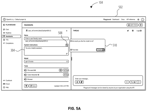 Custom instructions window, drawing sheet 6 from US 2026/0310942 A1