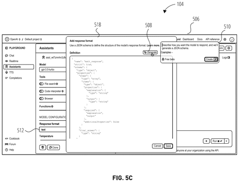 Choosing the response format, drawing sheet 8 from US 2026/0310942 A1