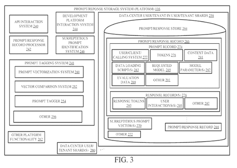Storage for prompts and replies, drawing sheet 3 from US 2026/0310946 A1