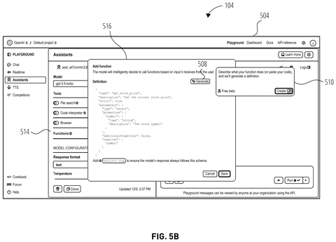 Adding custom code tools, drawing sheet 7 from US 2026/0310989 A1